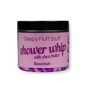 Sleepy fluff stuff whipped soap
